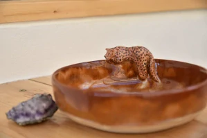 Leopard pasta bowl (cca 1l)