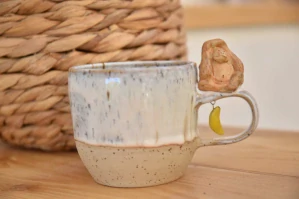 Orangutan&banana mug (cca 4,5dcl)