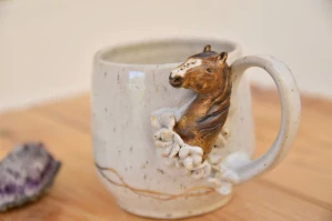 Horse mug b. ( cca 4,5dcl)