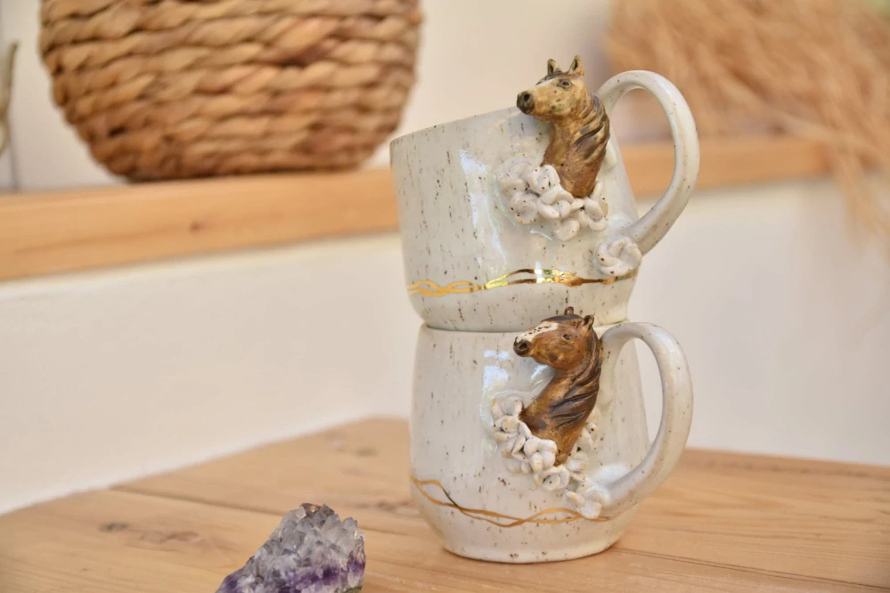 Horse mug b. ( cca 4,5dcl)